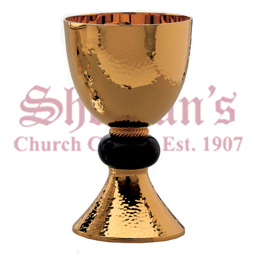 Black onyx node Chalice and Bowl paten