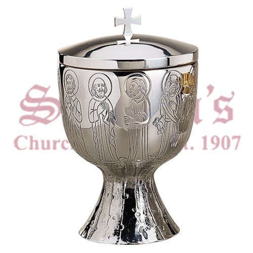 Hand engraved image and Twelve Apostles Chalice