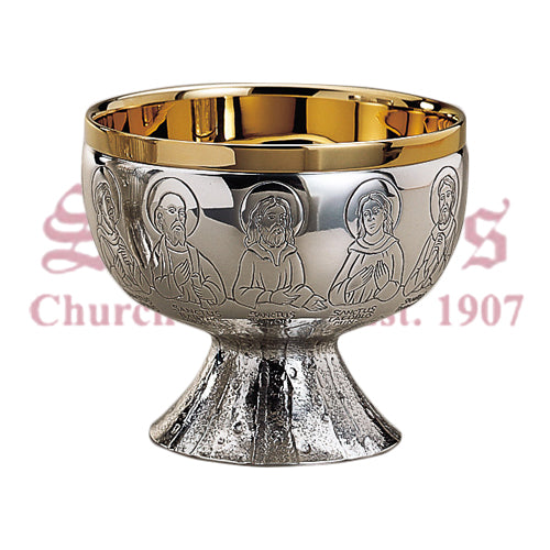 Hand engraved image and Twelve Apostles Chalice