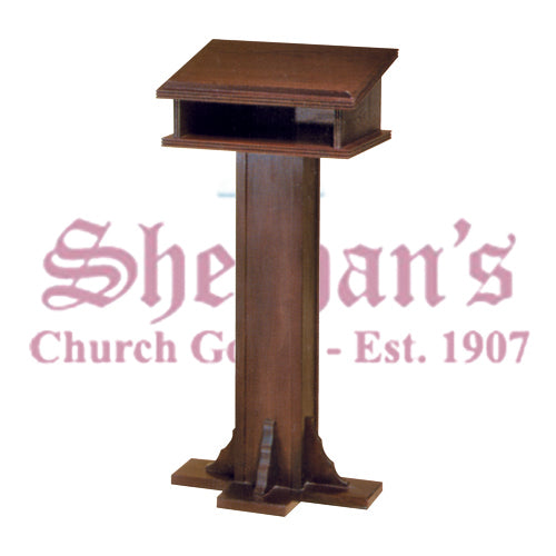 Small Lectern with Standing Base