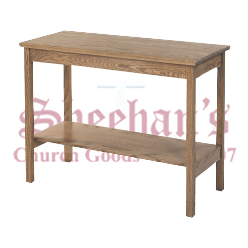 Credence Table in Solid Oak