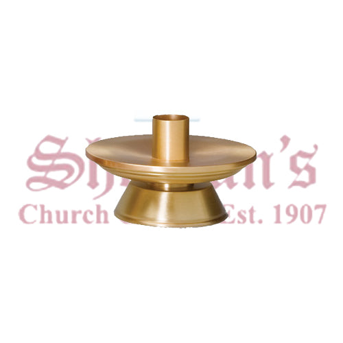Satin Bronze Altar  Candlesticks, Sold in Pair