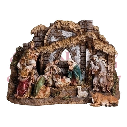 Ten Piece Nativity Set