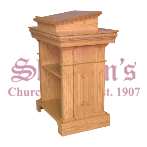 Solid Oak Pulpit