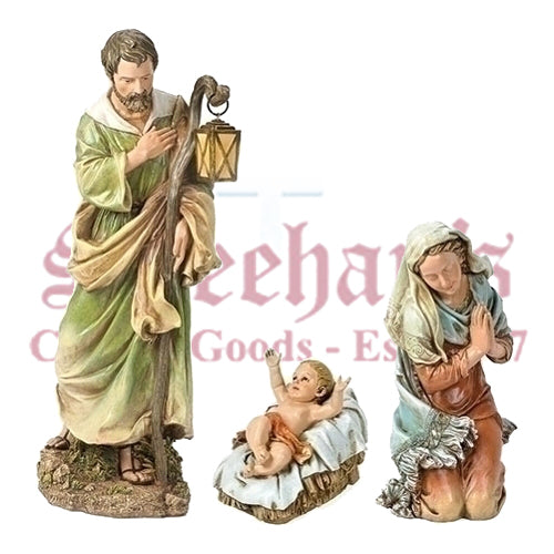 Holy Family Outdoor Figures Three Piece Set