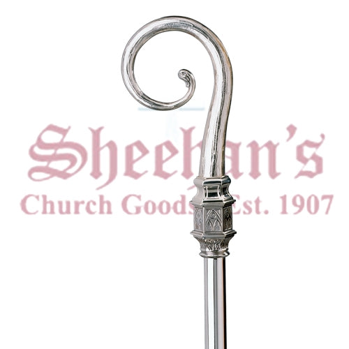 Artistic Silver Gothic Crozier