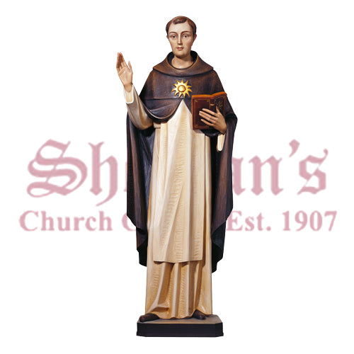 Thomas Aquinas 5' Linden Wood Statue