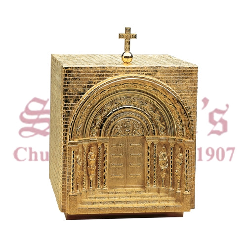 Tabernacle with Romanesque Design