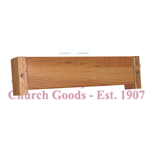 Solid Oak Hymn Book Rack