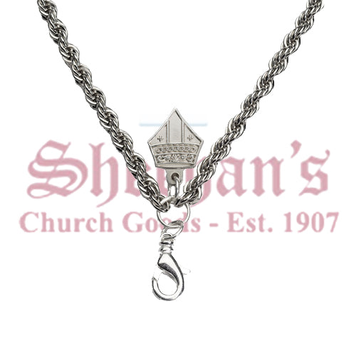 French Rope Style Chain French Rope Style Chain – Brass with Gold or Rhodium Plating – 48 In ...