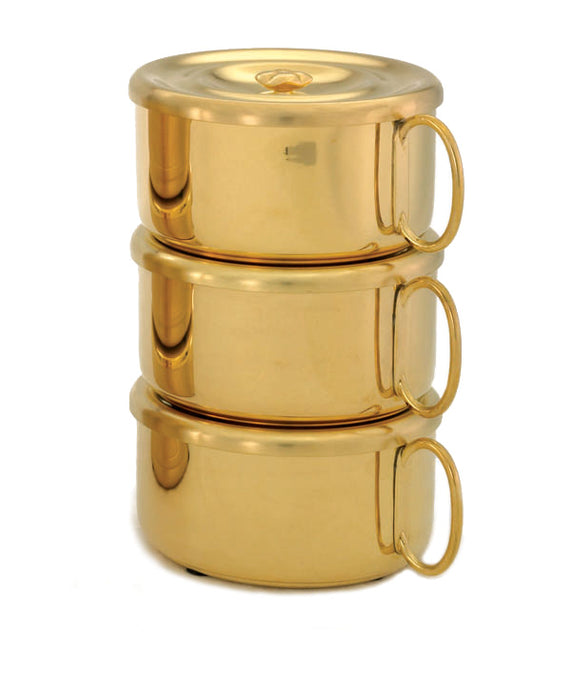 24kt Gold Plated Stacking Ciboria