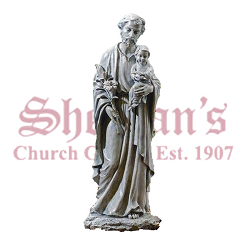 Joseph and Child Garden Statue 20"