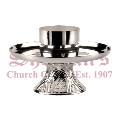 Romanesque Four Evangelists Ornamented Candlestick