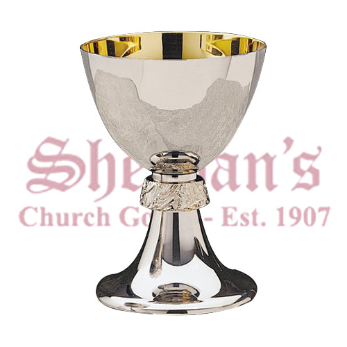 Stainless Steel Gold-Lined Open Ciboria