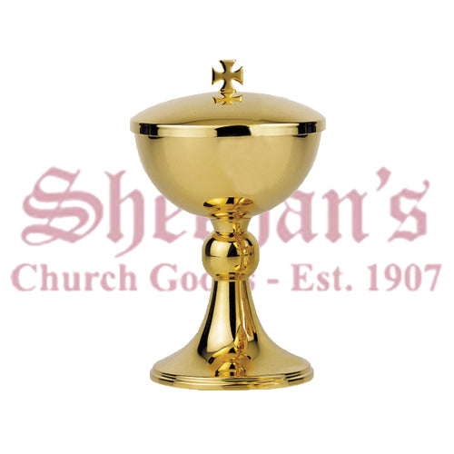 Classic Large Open Ciboria Gold-Plated
