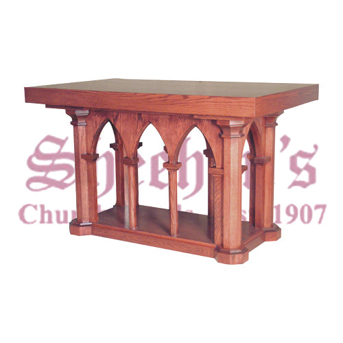 Gothic Wood Altar
