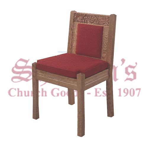 Solid Oak Side Chair