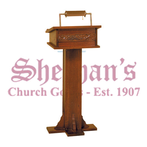 Lectern with One Shelf