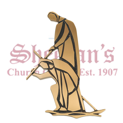 Stations of the Cross with Bronze Numerals