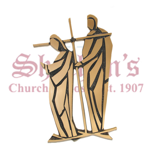 Stations of the Cross with Bronze Numerals