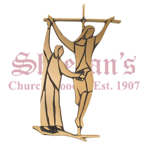 Stations of the Cross with Bronze Numerals