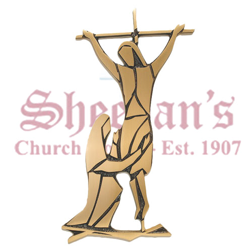 Stations of the Cross with Bronze Numerals