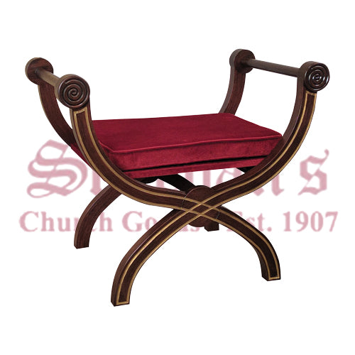 Sophisticated Faldstool with Wonderful Soft Seat
