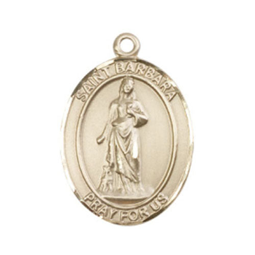 St. Barbara Large Pendant