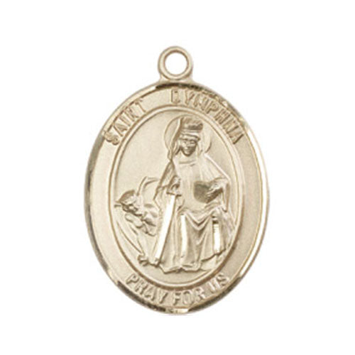 St. Dymphna Large Pendant