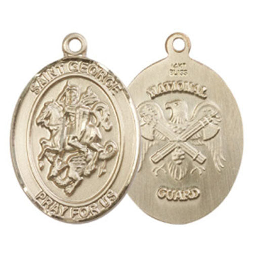 St. George - Nat'L Guard Large Pendant