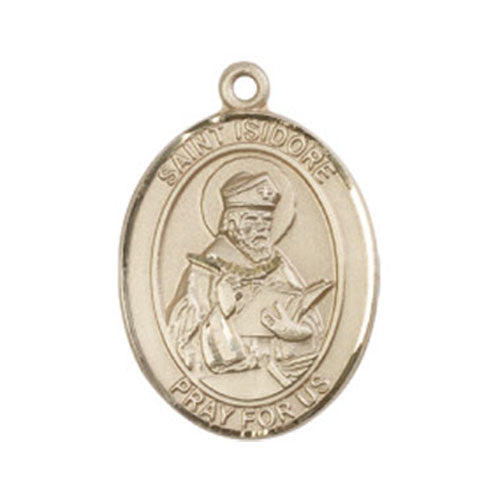 St. Isidore of Seville Large Pendant