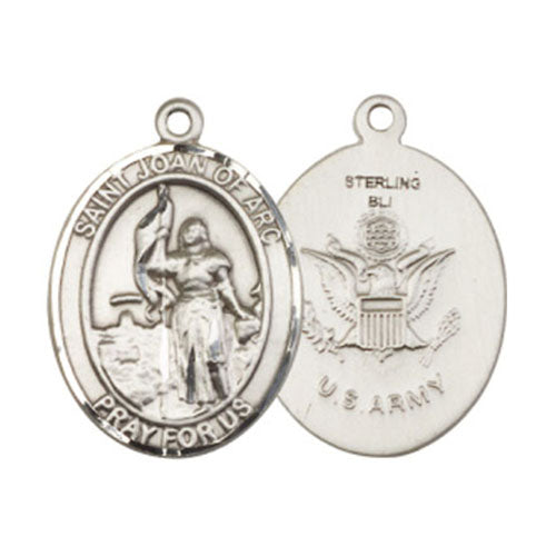 St. Joan of Arc - Army Large Pendant