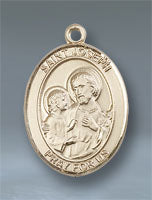 St. Joseph Large Pendant