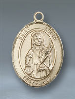 St. Lucia of Syracuse Large Pendant