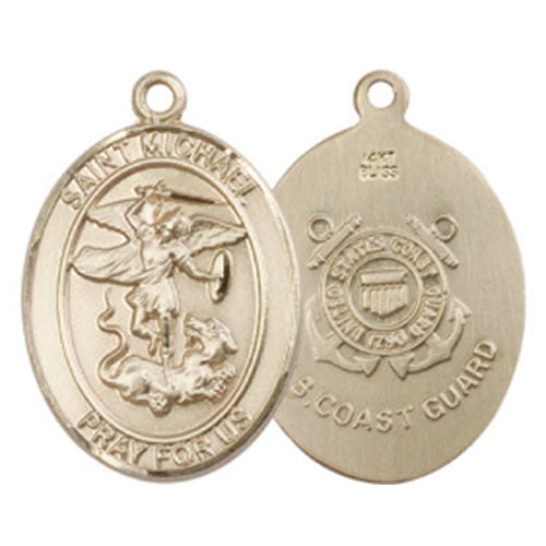 St. Michael - Coast Guard Large Pendant