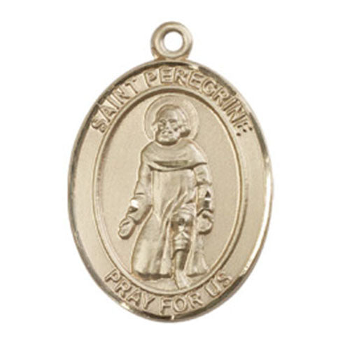 St. Peregrine Laziosi Large Pendant