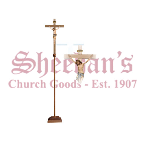 Processional Crucifix Siena Cross Straight