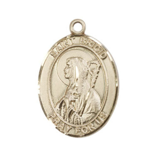 St. Brigid of Ireland Large Pendant