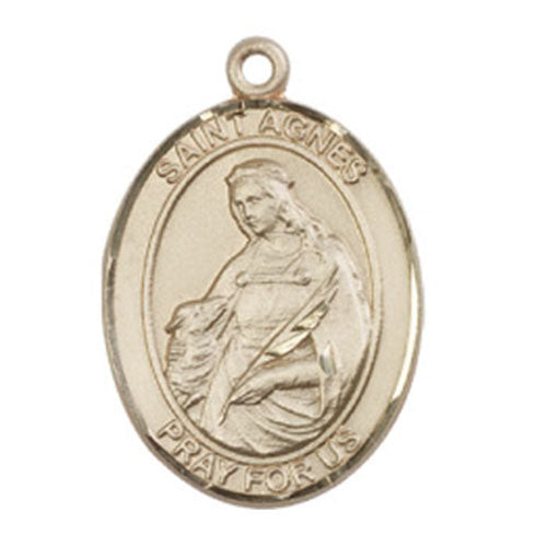 St. Agnes of Rome Large Pendant