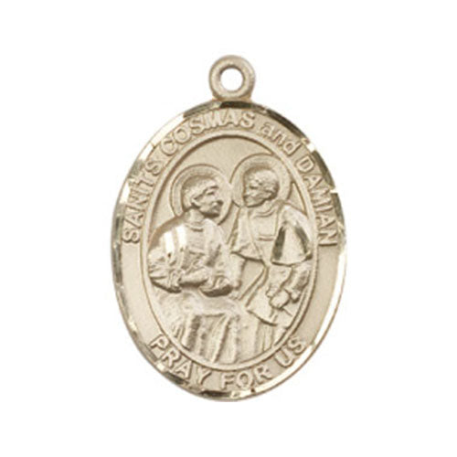 Sts. Cosmas & Damian Large Pendant
