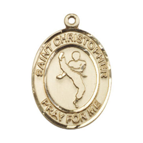 St. Christopher-Martial Arts Large Pendant