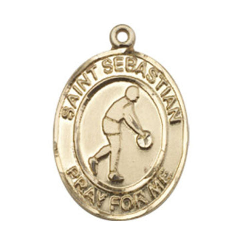 St. Sebastian-Basketball Large Pendant