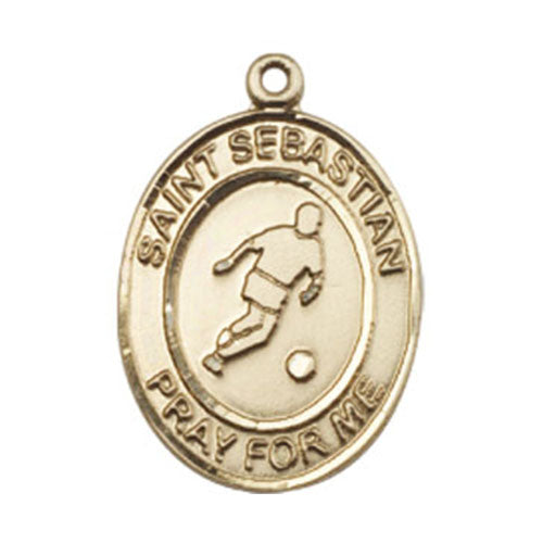 St. Sebastian-Soccer Large Pendant