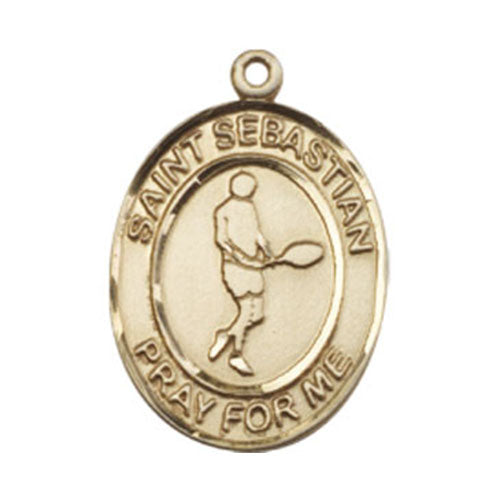 St. Sebastian-Tennis Large Pendant