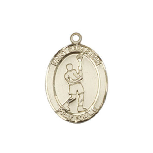 St. Sebastian-Lacrosse Large Pendant