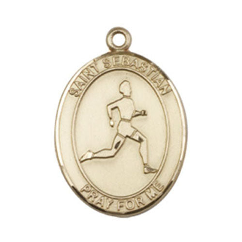 St. Sebastian-Track & Field Large Pendant