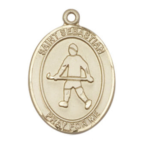 St. Sebastian-Field Hockey Large Pendant