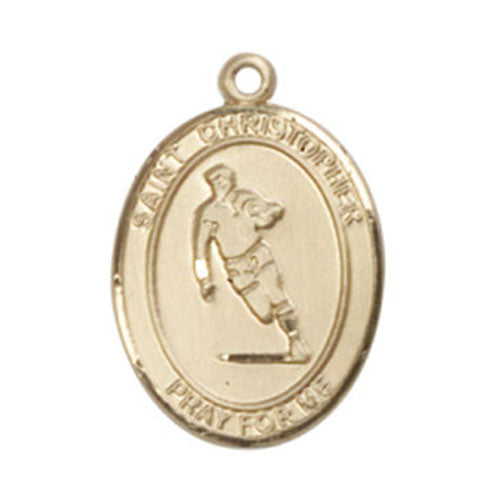 St. Christopher - Rugby Large Pendant