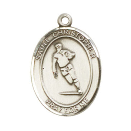 St. Christopher - Rugby Large Pendant