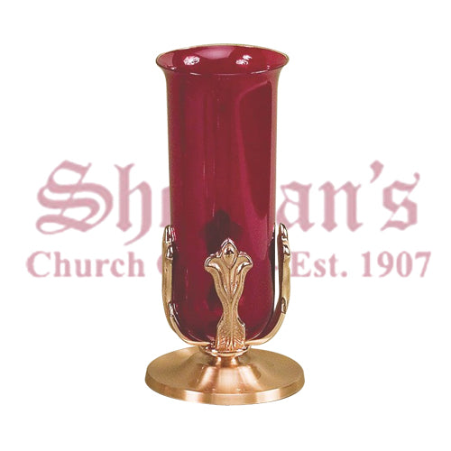 Small Altar Sanctuary Lamp with High Relief Design